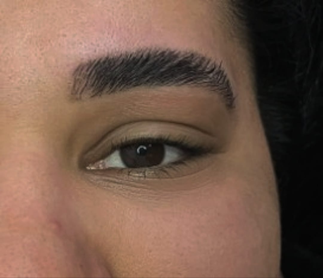 Sobrancelhas Brow Lamination Serviço Imagem